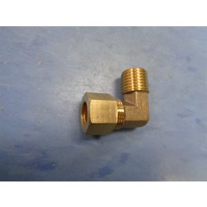 COUDE 90 1 / 4" MALE X 3 / 8" COMPRESSION